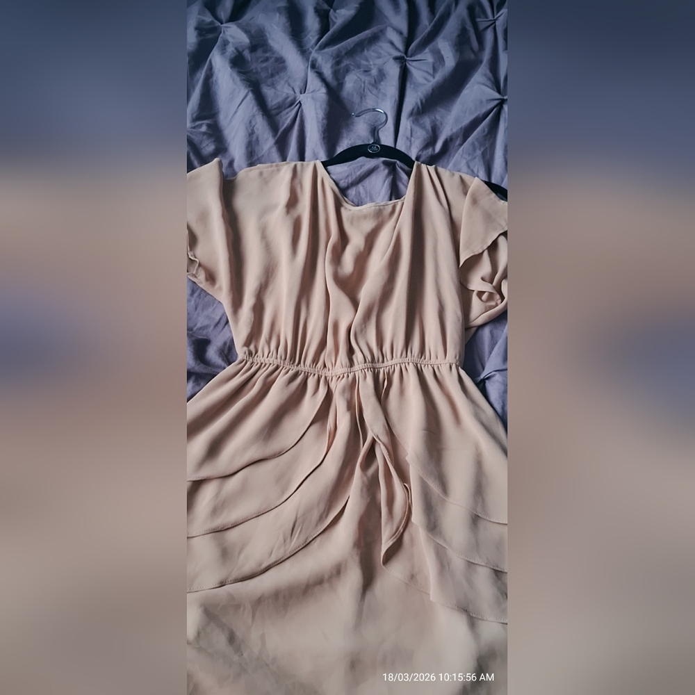 Forever 21 Light Pink Sleeveless Shift Dress